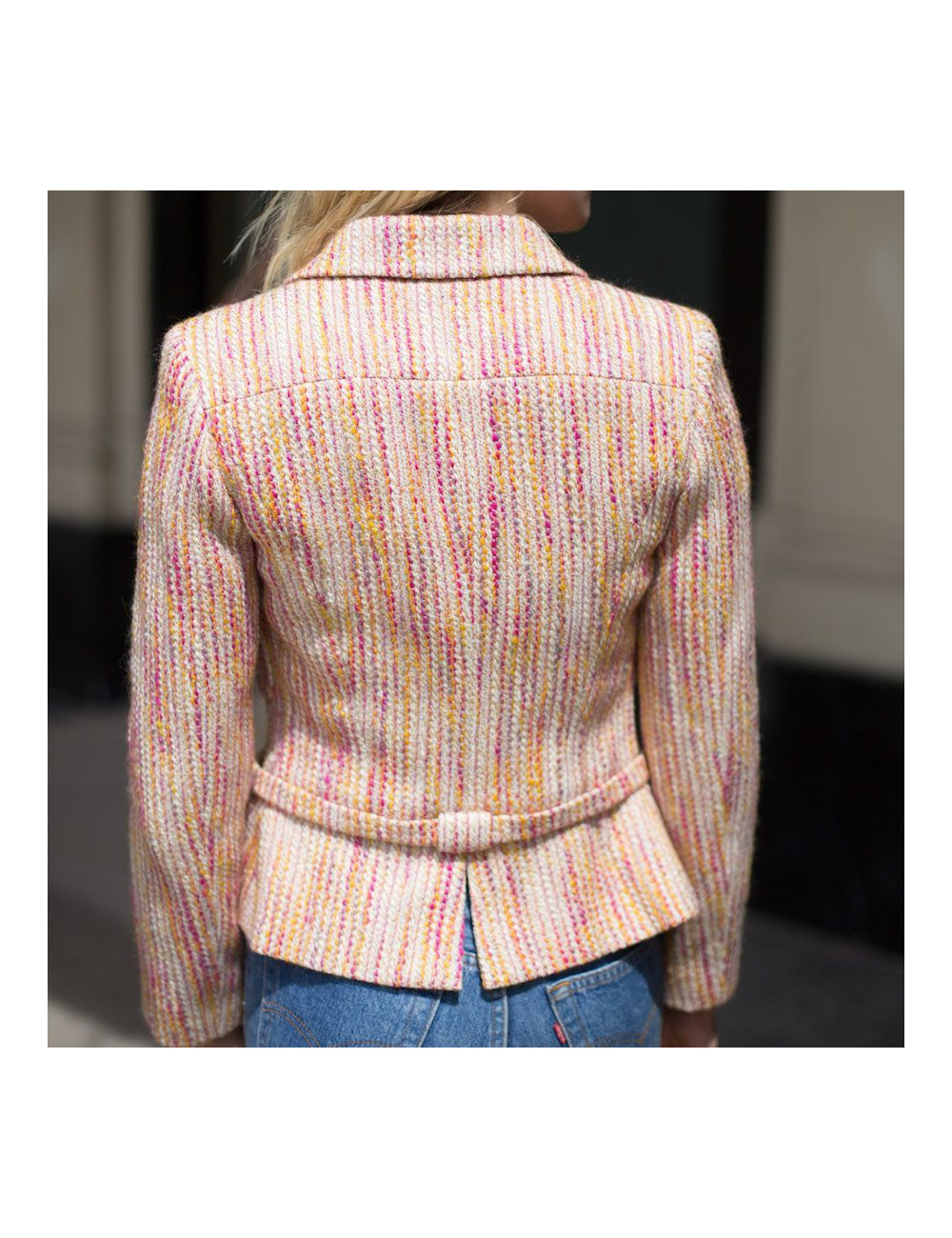 Veste CHANEL T 34 tweed 