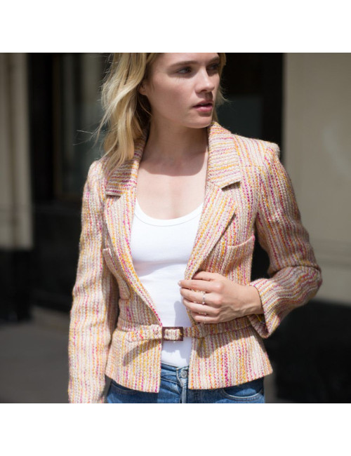 Veste CHANEL T 34 tweed 