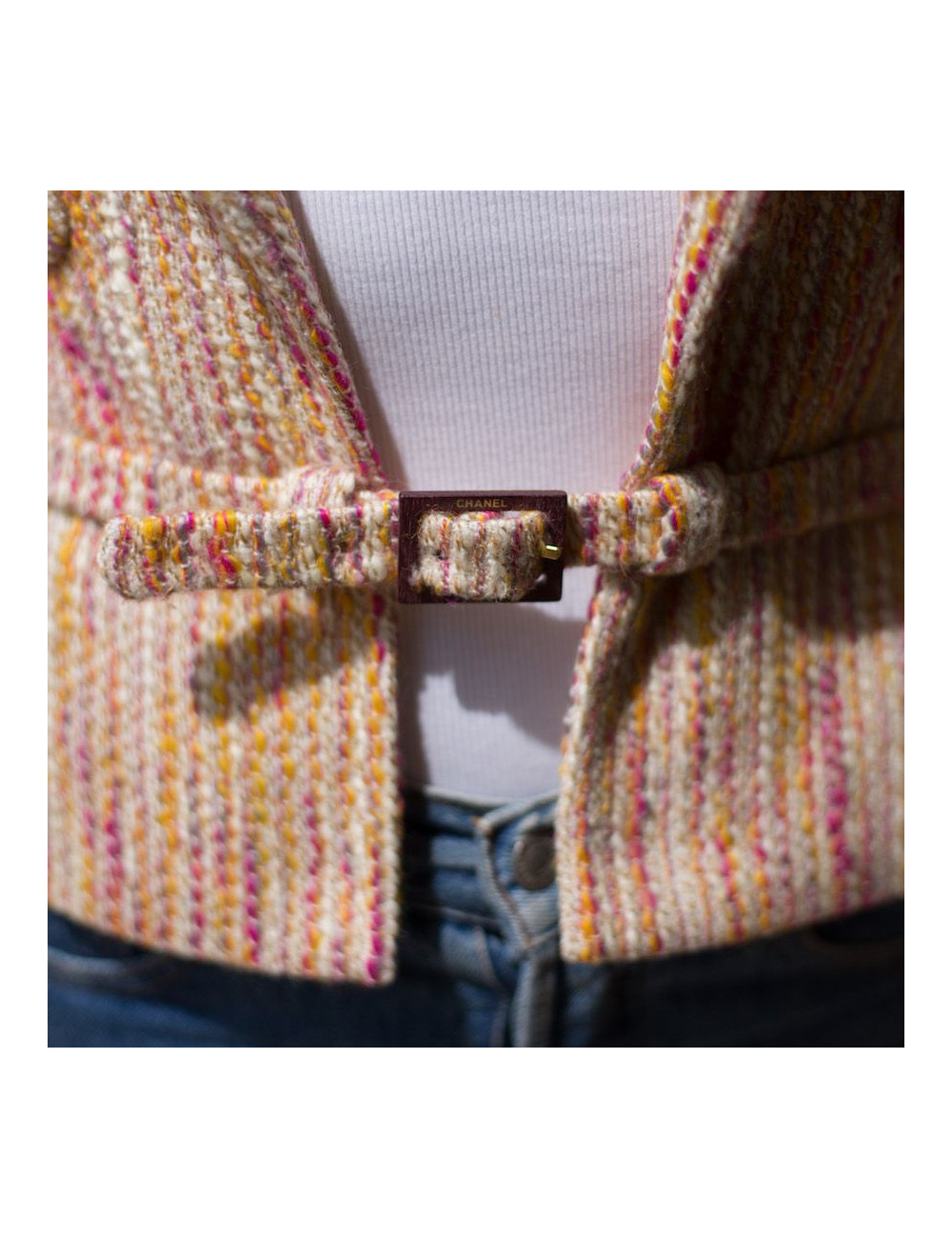 Veste CHANEL T 34 tweed 