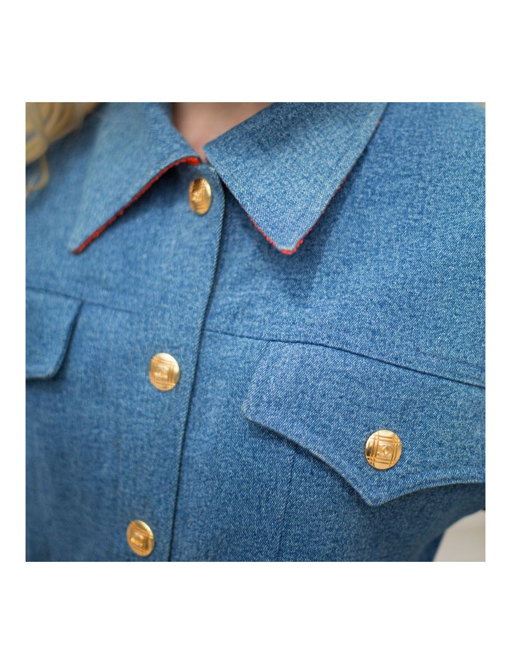 Blouson  jean CHANEL Vintage