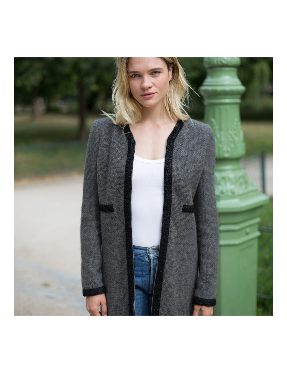 Manteau T 40 CHANEL Paris-Bombay