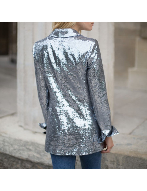 Veste paillettes CHANEL Croisière Paris Miami 