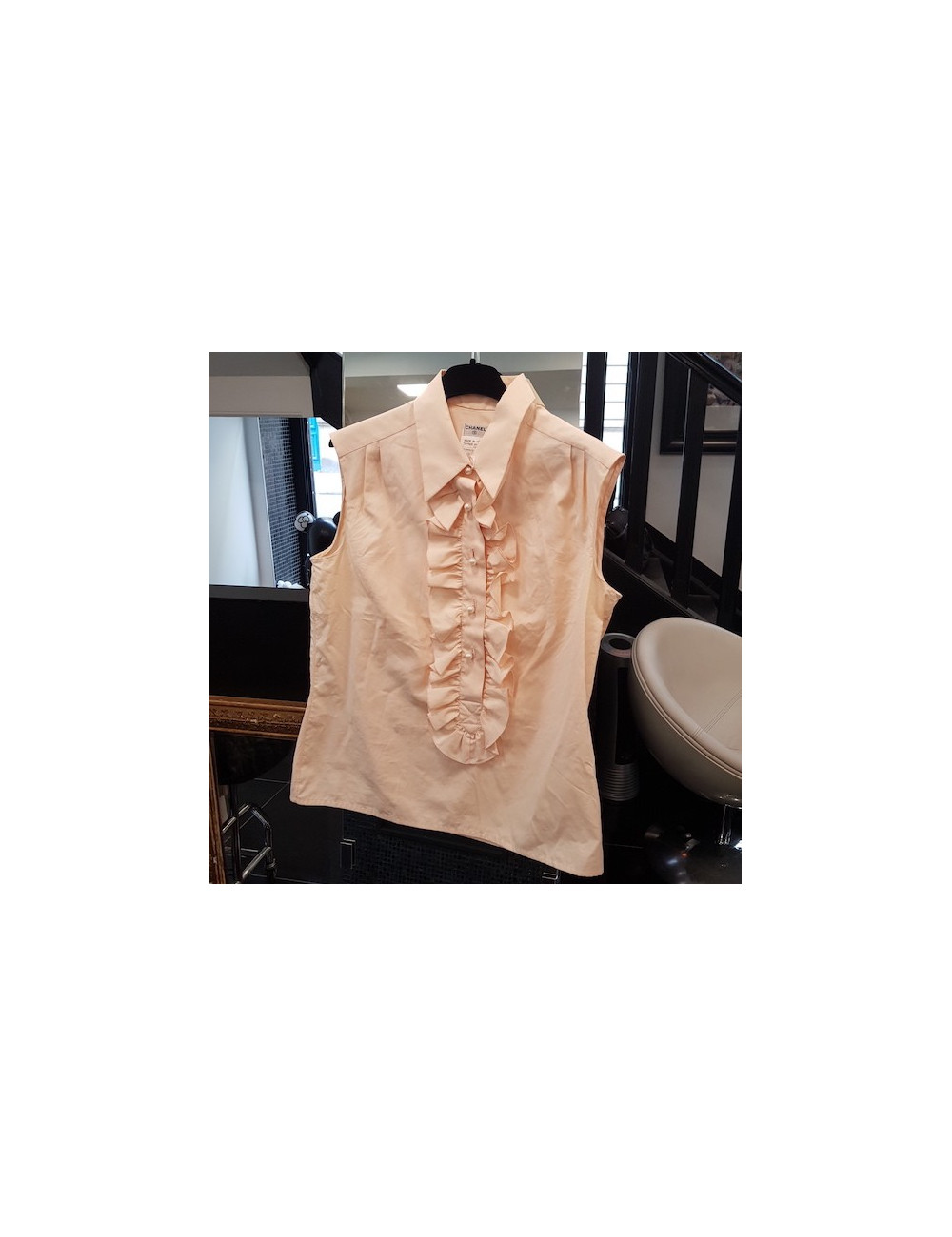 Blouse CHANEL rose pale T40