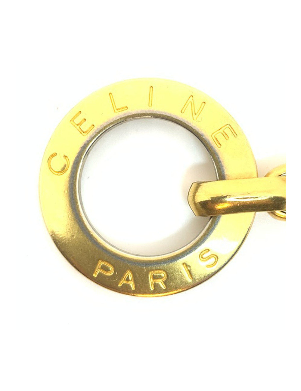 Bracelet CELINE vintage doré 1991