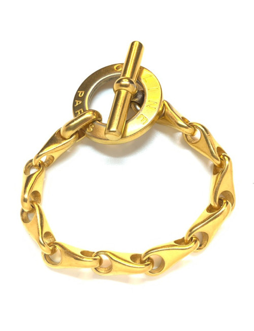 Bracelet CELINE vintage doré 1991