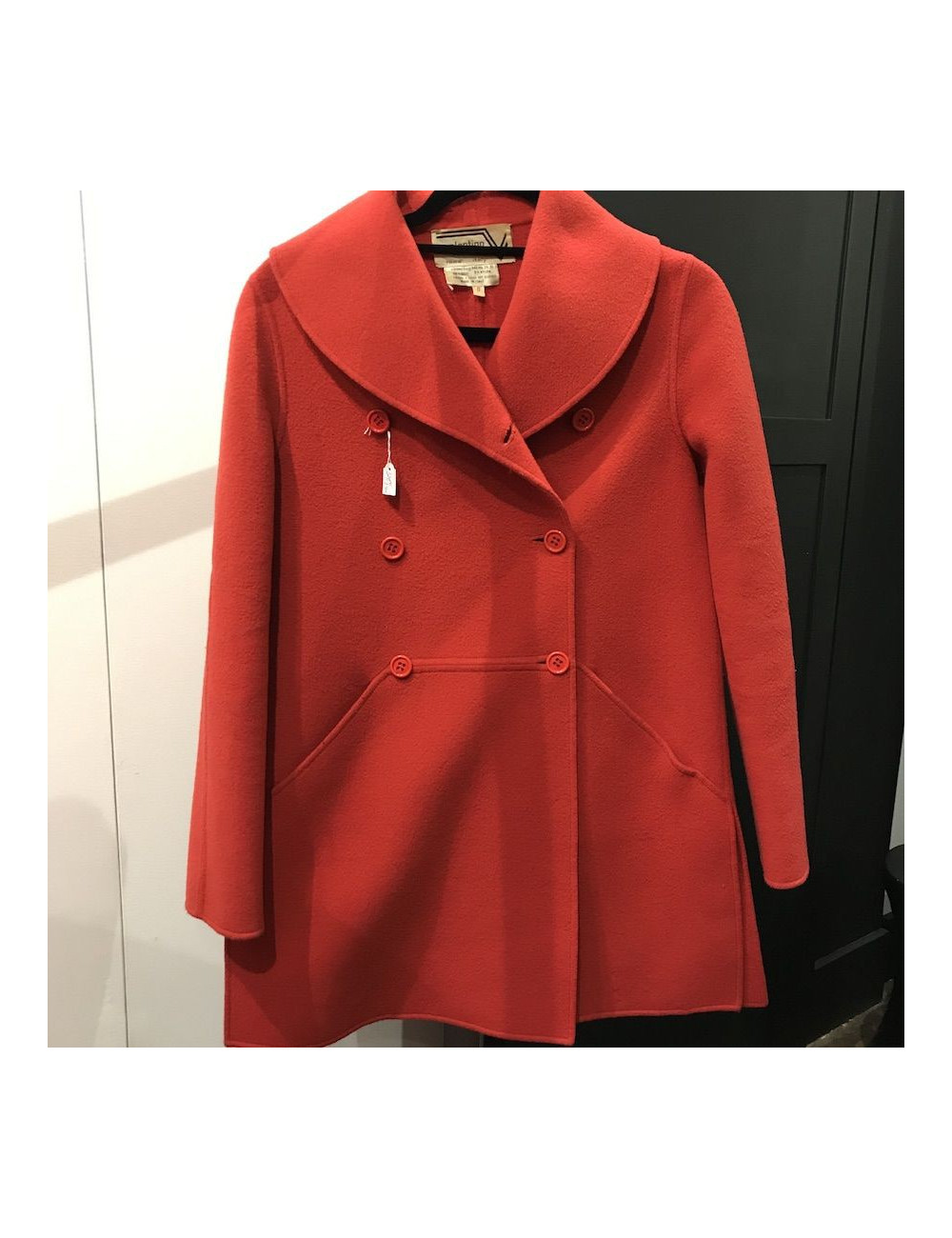 Manteau VALENTINO rouge Vintage