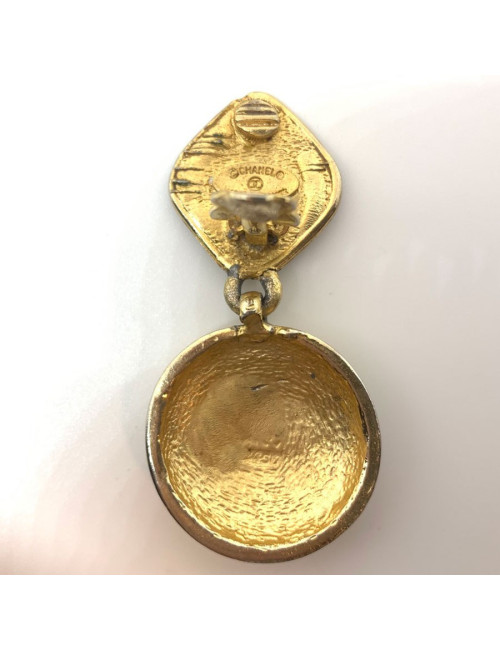 Clips pendants CHANEL vintage dorés
