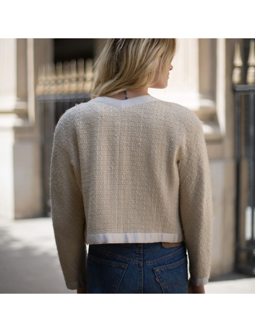 Veste CHANEL beige 