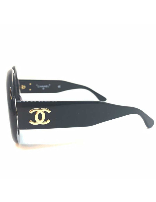 Solaires CHANEL inscription noires