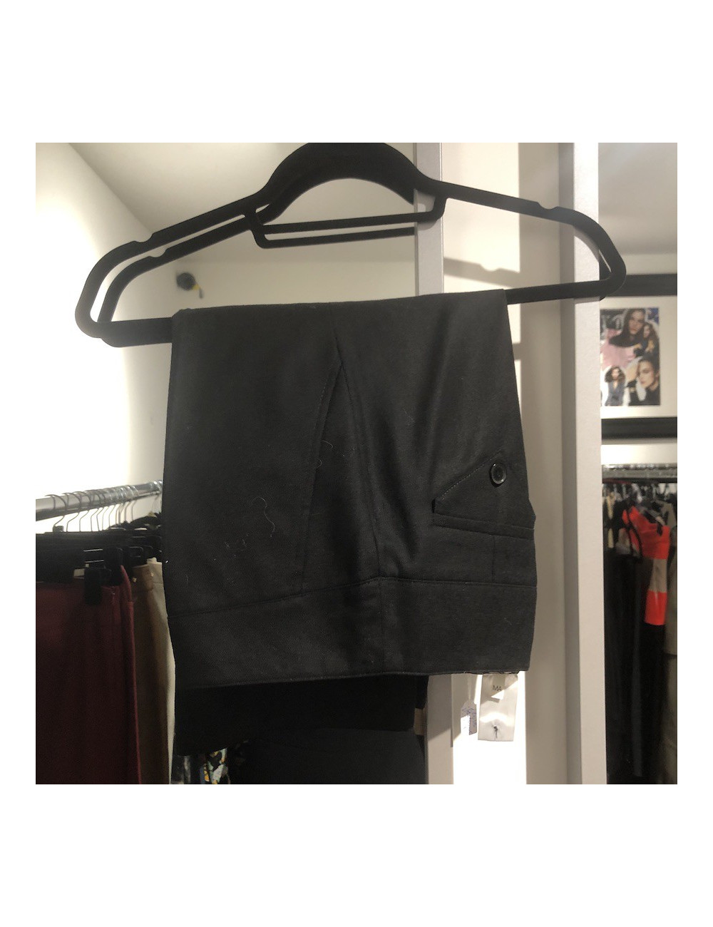 Pantacourt en laine noire PATRIZIA PEPE T44IT