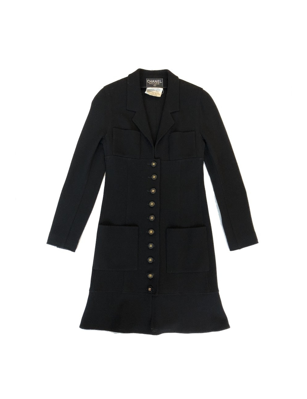 Robe manteau Chanel T36 vintage 