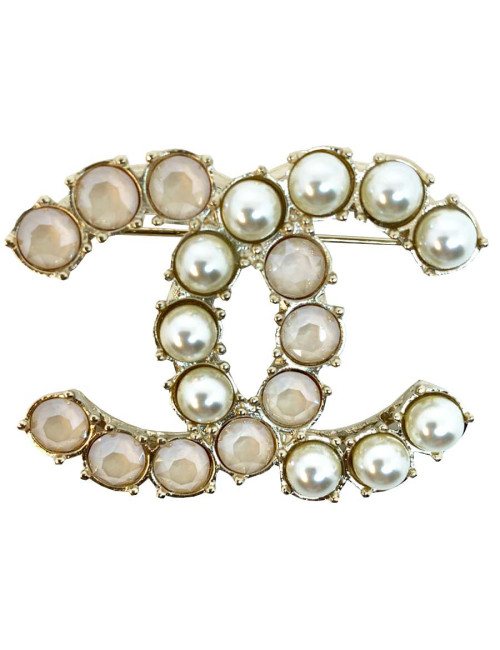 Broche CHANEL dorée
