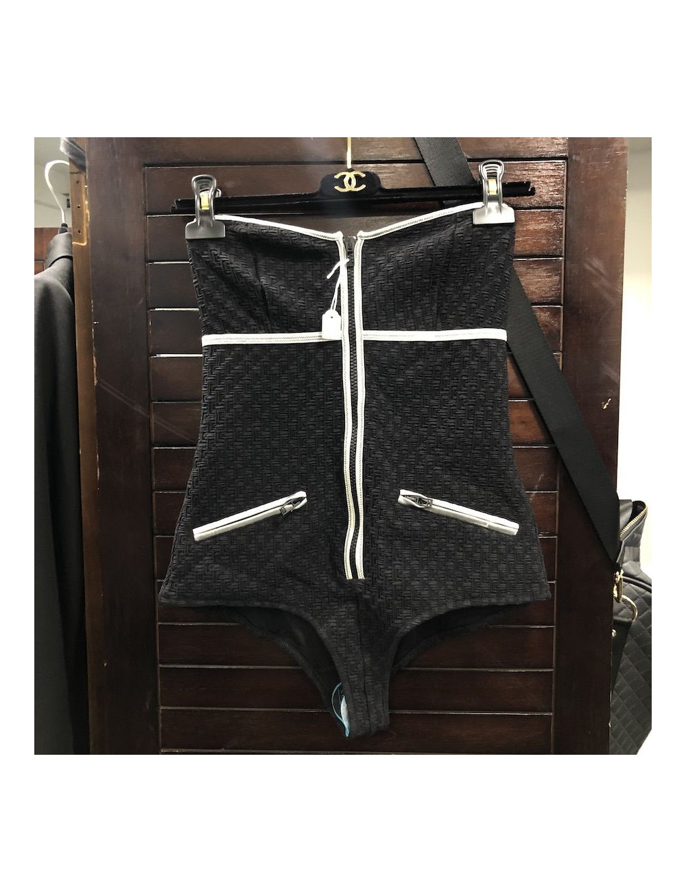 Maillot de bain CHANEL noir