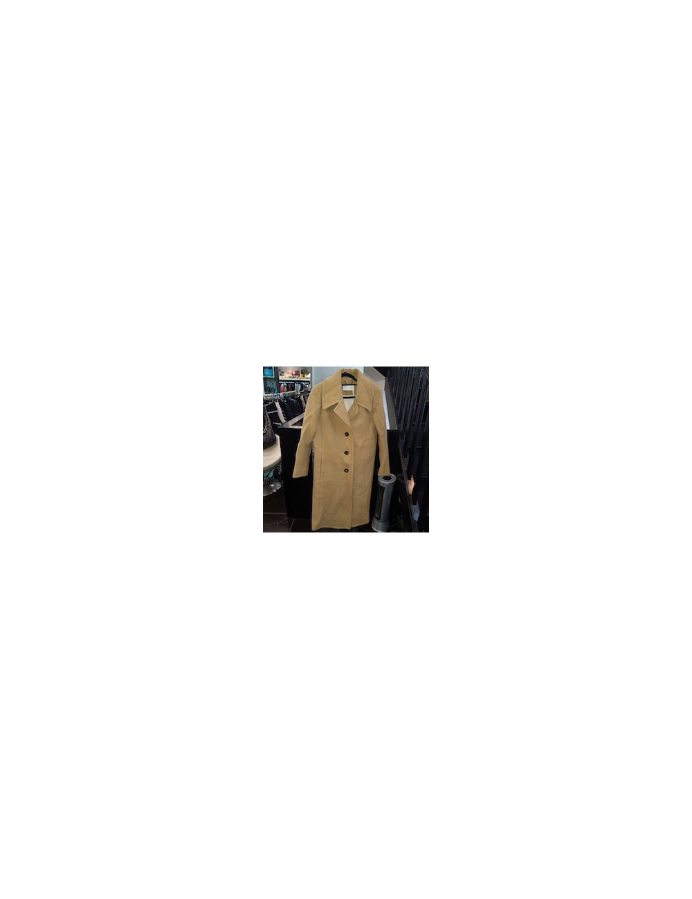 Manteau CHLOE laine vert T38