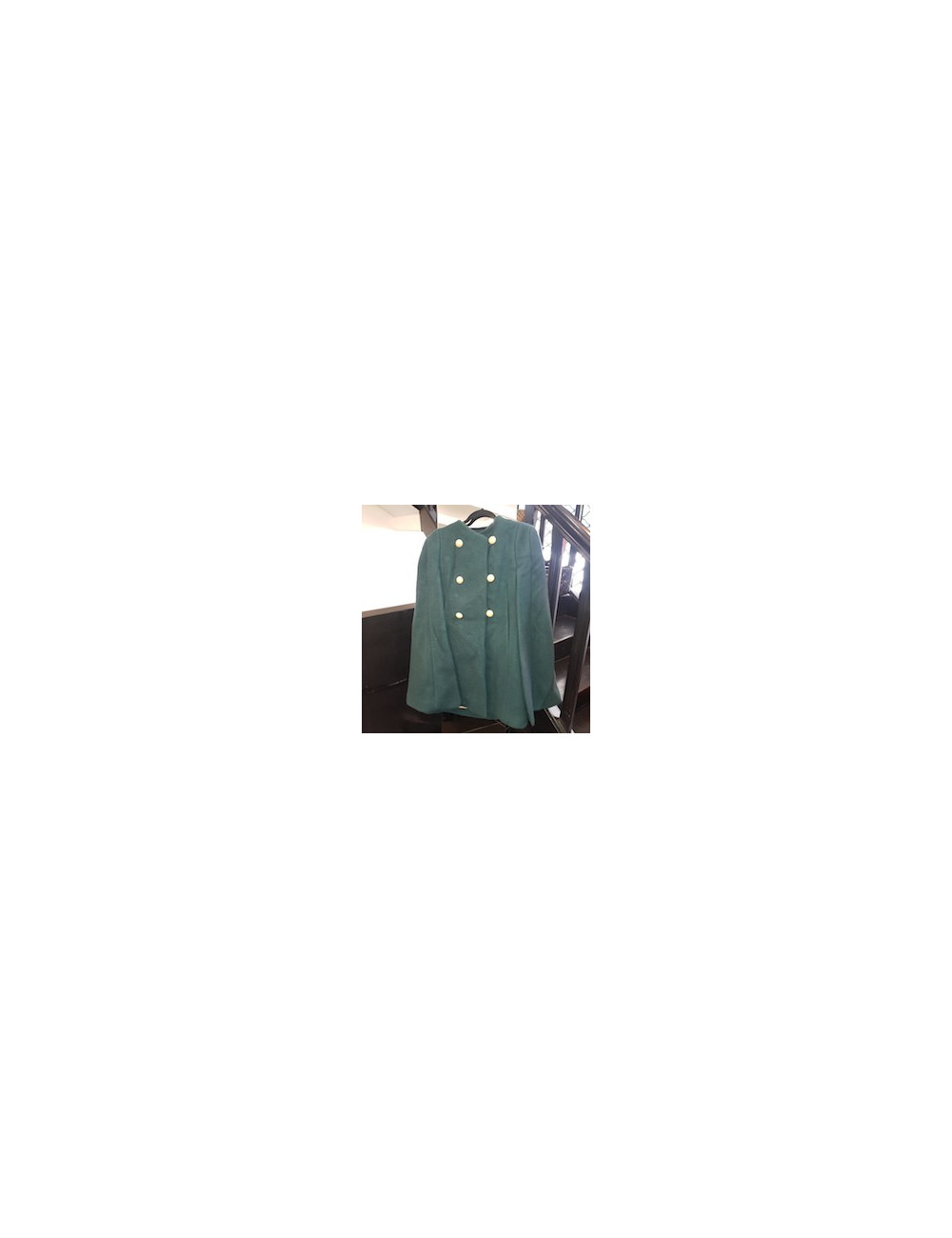 Manteau CHLOE laine vert T38