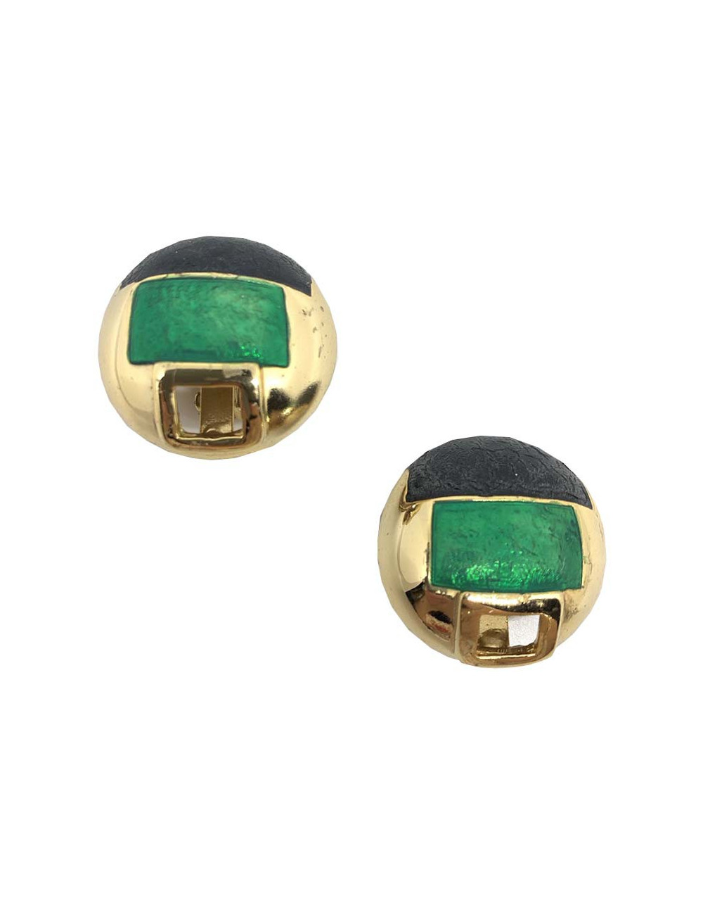 Boucles d'oreille clips LANVIN vintage