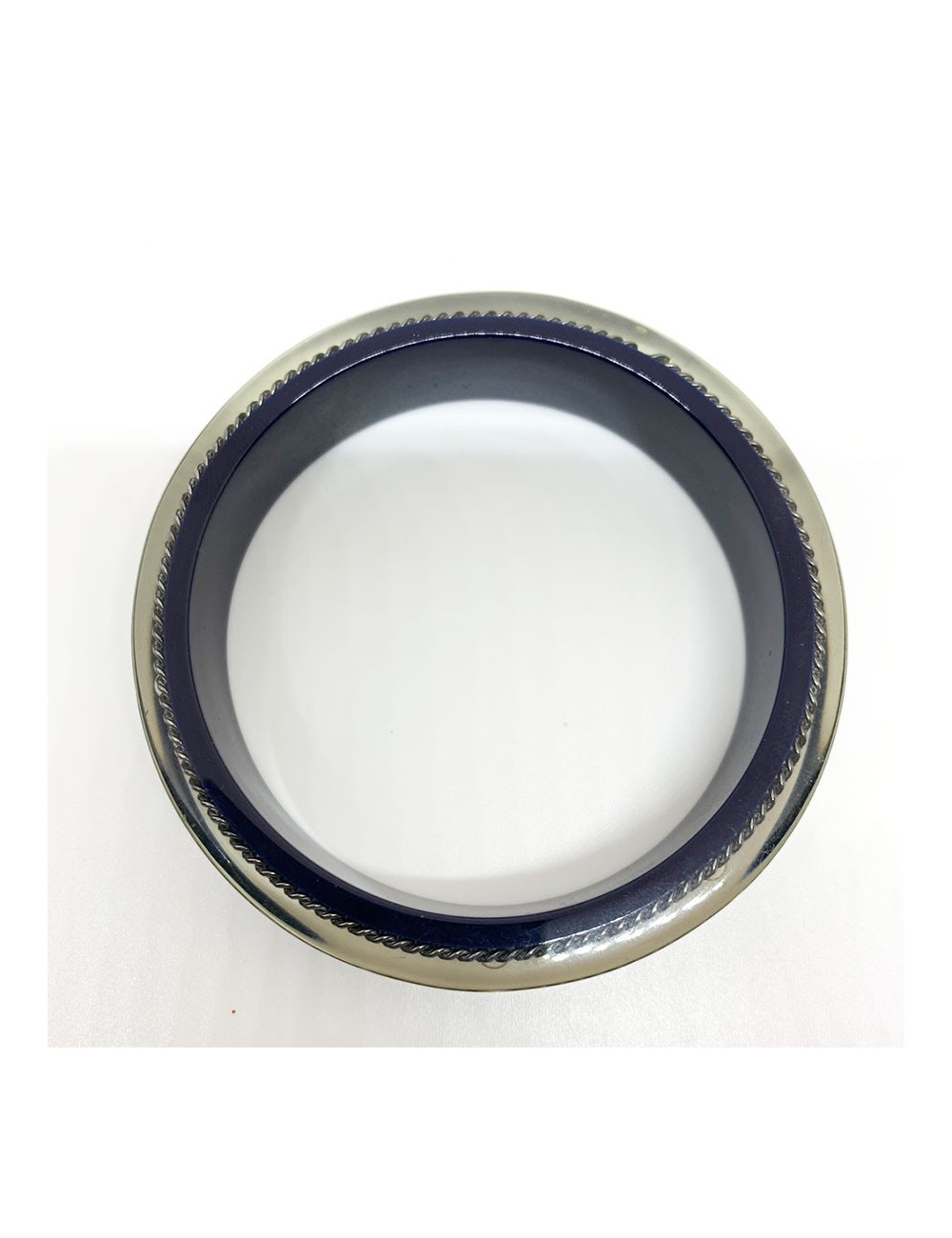 Chanel bracelet CC rigide