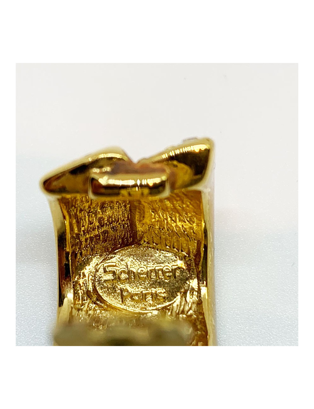 Boucles d'oreille vintage SCHERRER