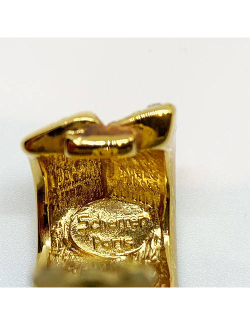 Boucles d'oreille vintage SCHERRER