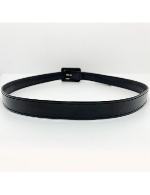 xxx (pas de fournisseurs) Ceinture vernie CHANEL cuir noir Vintage T70 