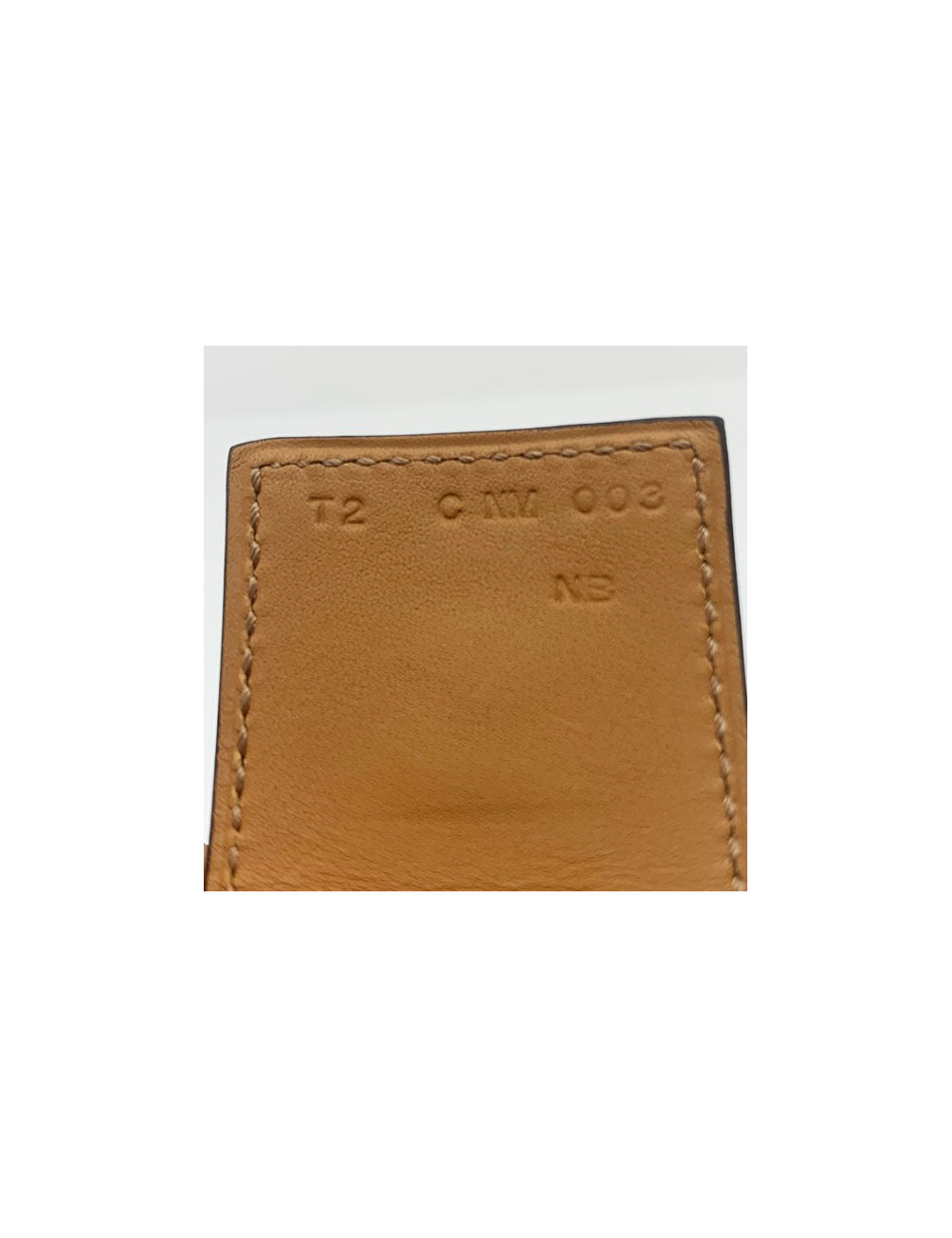 Bracelet HERMES collier de chien cuir box noir