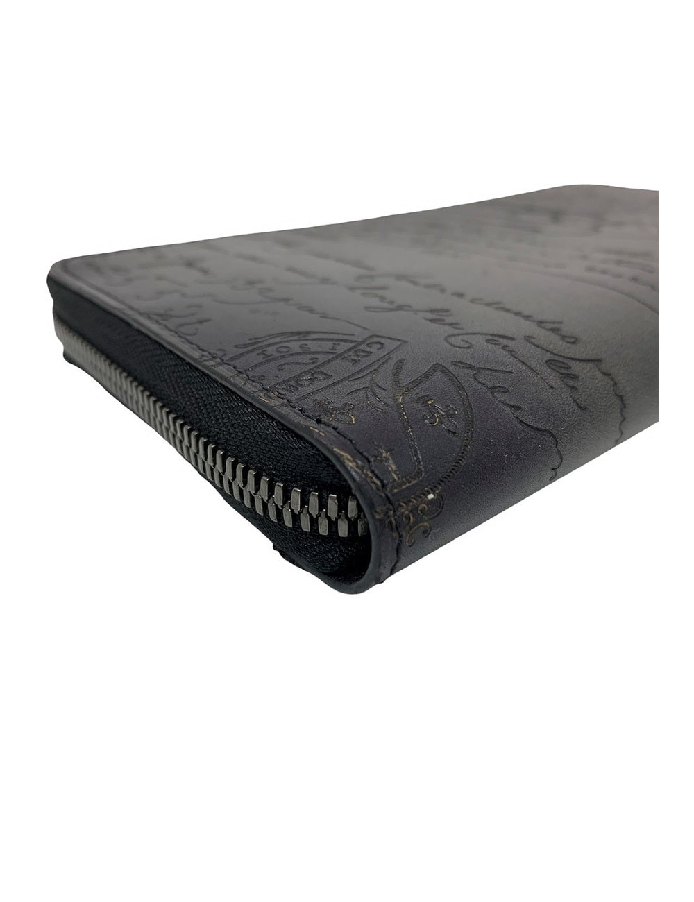 Compagnon BERLUTI Itauba cuir de veau bleu foncé