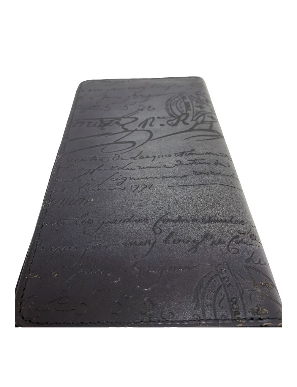 Compagnon BERLUTI Itauba cuir de veau bleu foncé