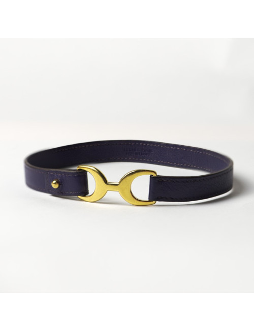 Bracelet Pavane HERMES double violet