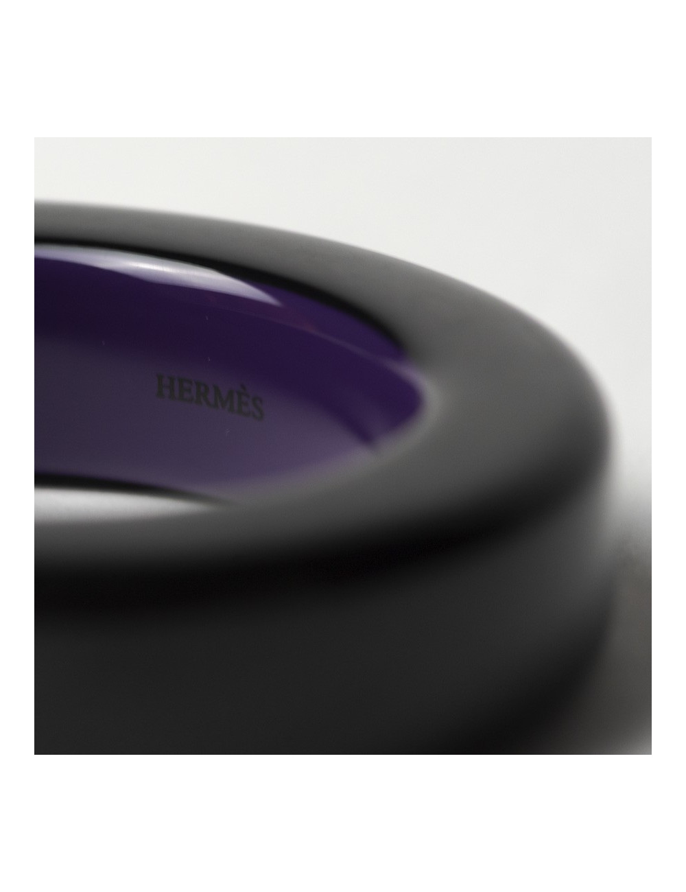 Bracelet HERMES bois laqué