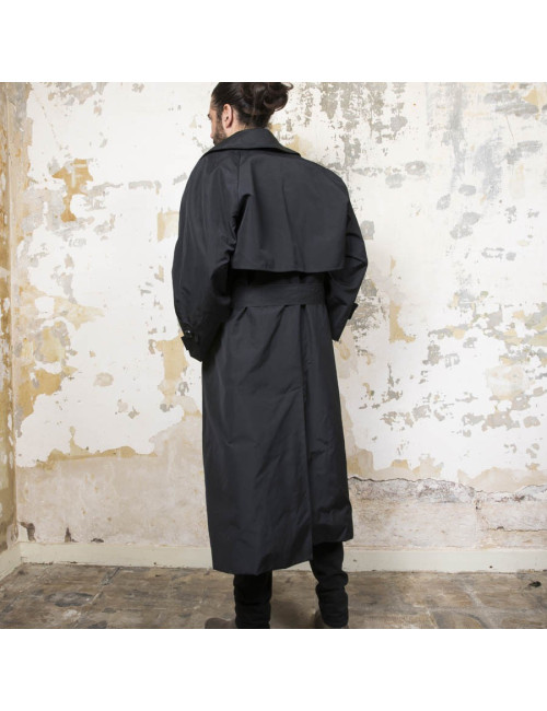 Trench Christian DIOR oversize noir