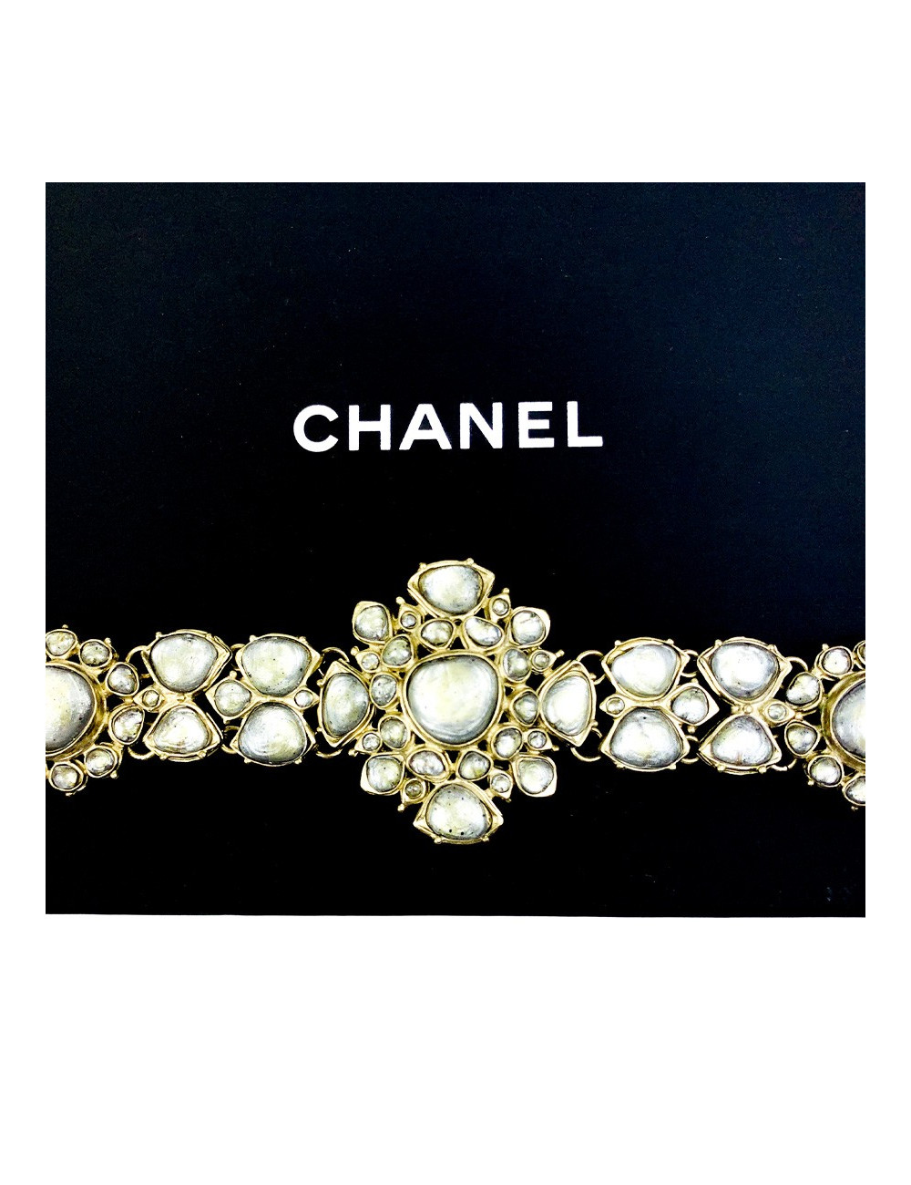 Ceinture "PARIS-BOMBAY" CHANEL  