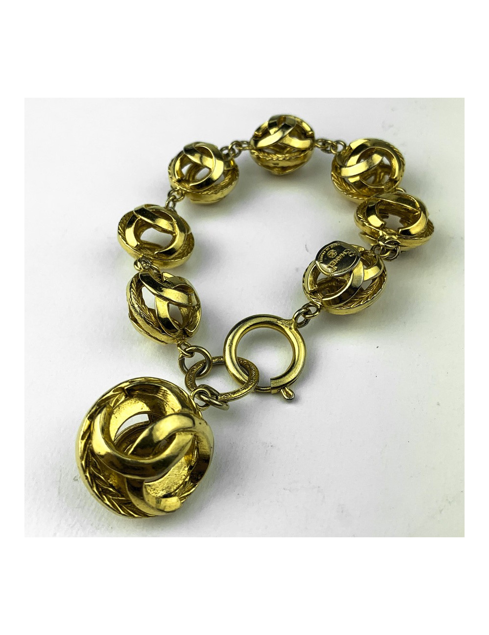 Bracelet doré CHANEL