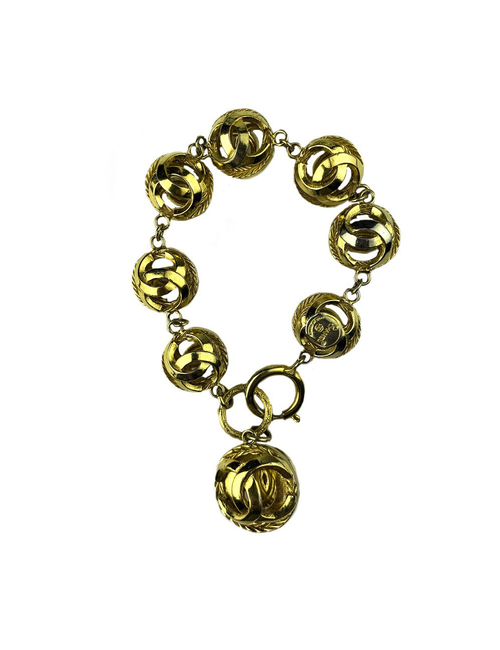 Bracelet doré CHANEL