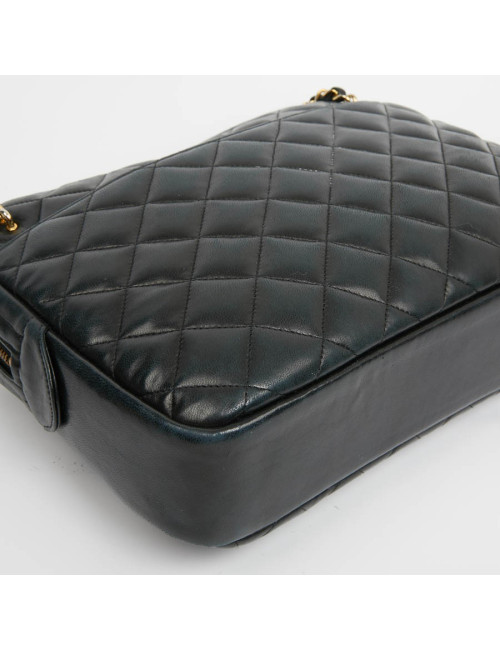 Sac Caméra CHANEL Vintage cuir matelassé
