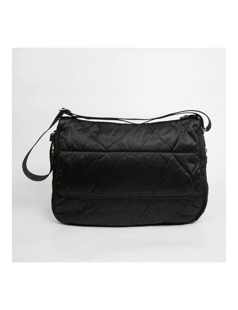 Sac besace CHANEL noir