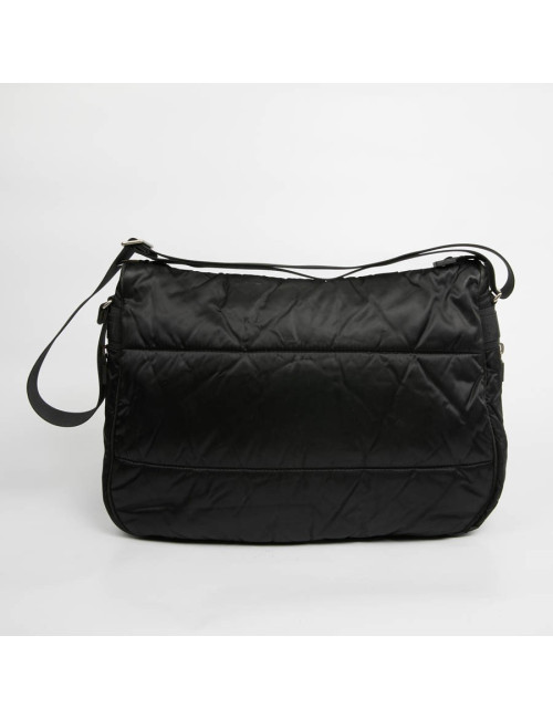Sac besace CHANEL noir