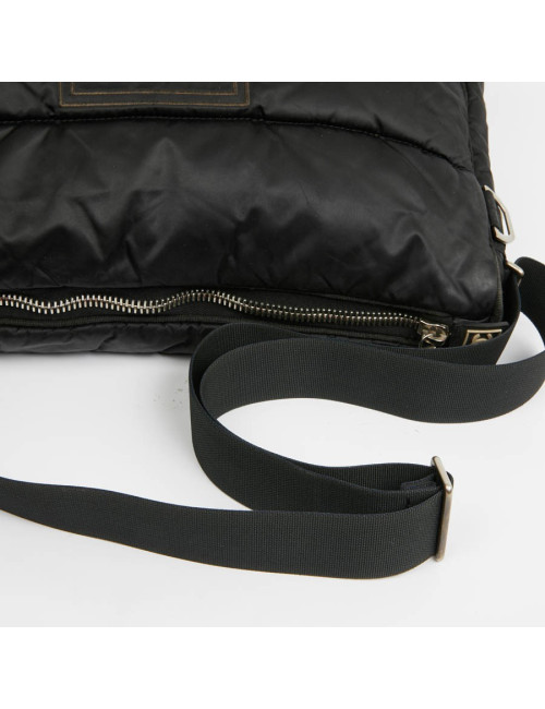 Sac besace CHANEL noir