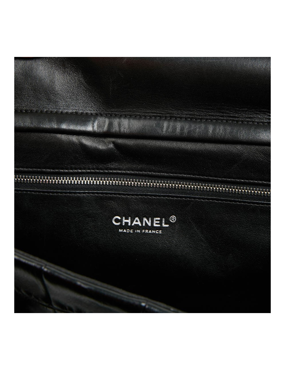 Cabas CHANEL crocodile noir