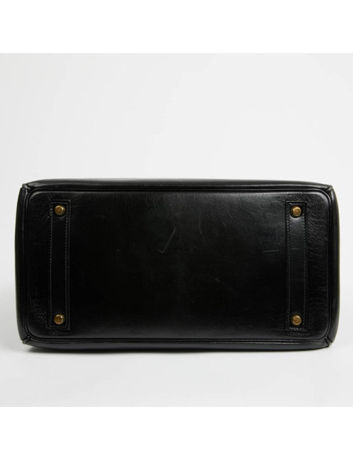 HAC 32 HERMES cuir box noir