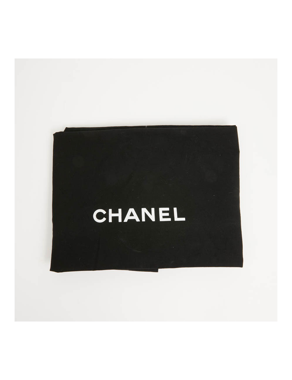 Cabas CHANEL cuir embossé noir