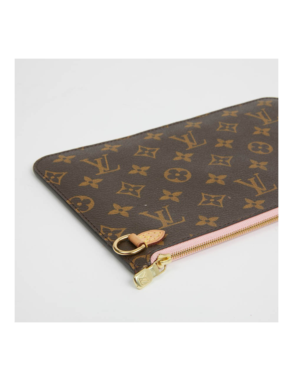 Mini pochette LOUIS VUITTON toile Monogram L V