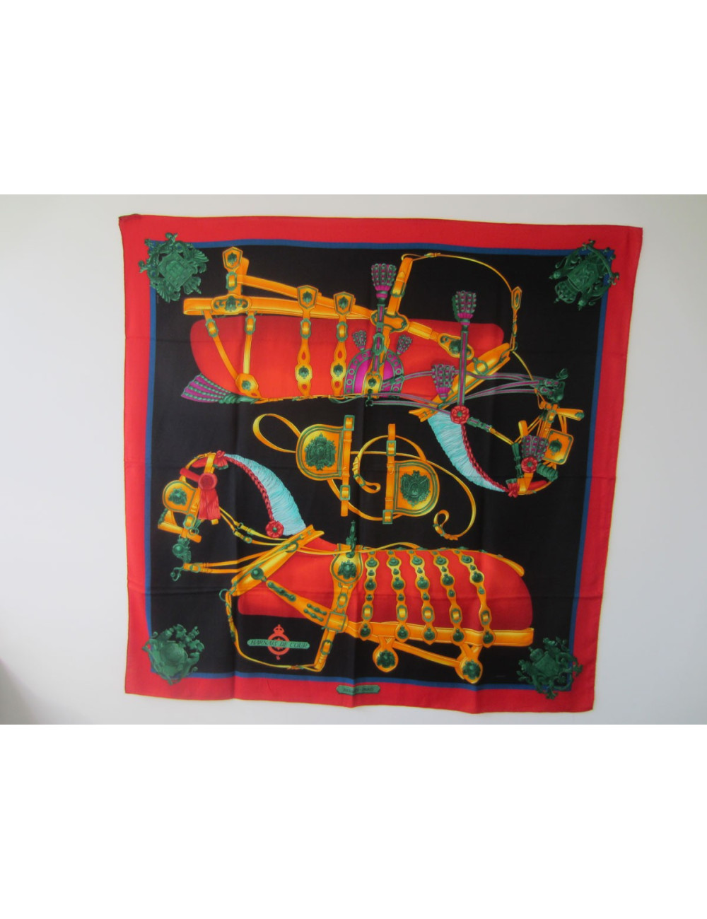 Étole HERMÈS signé Ledoux