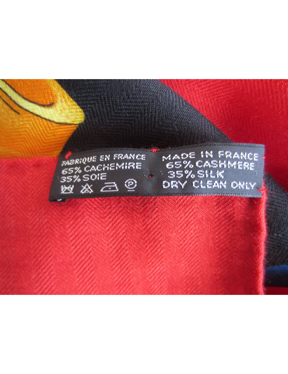 Étole HERMÈS signé Ledoux