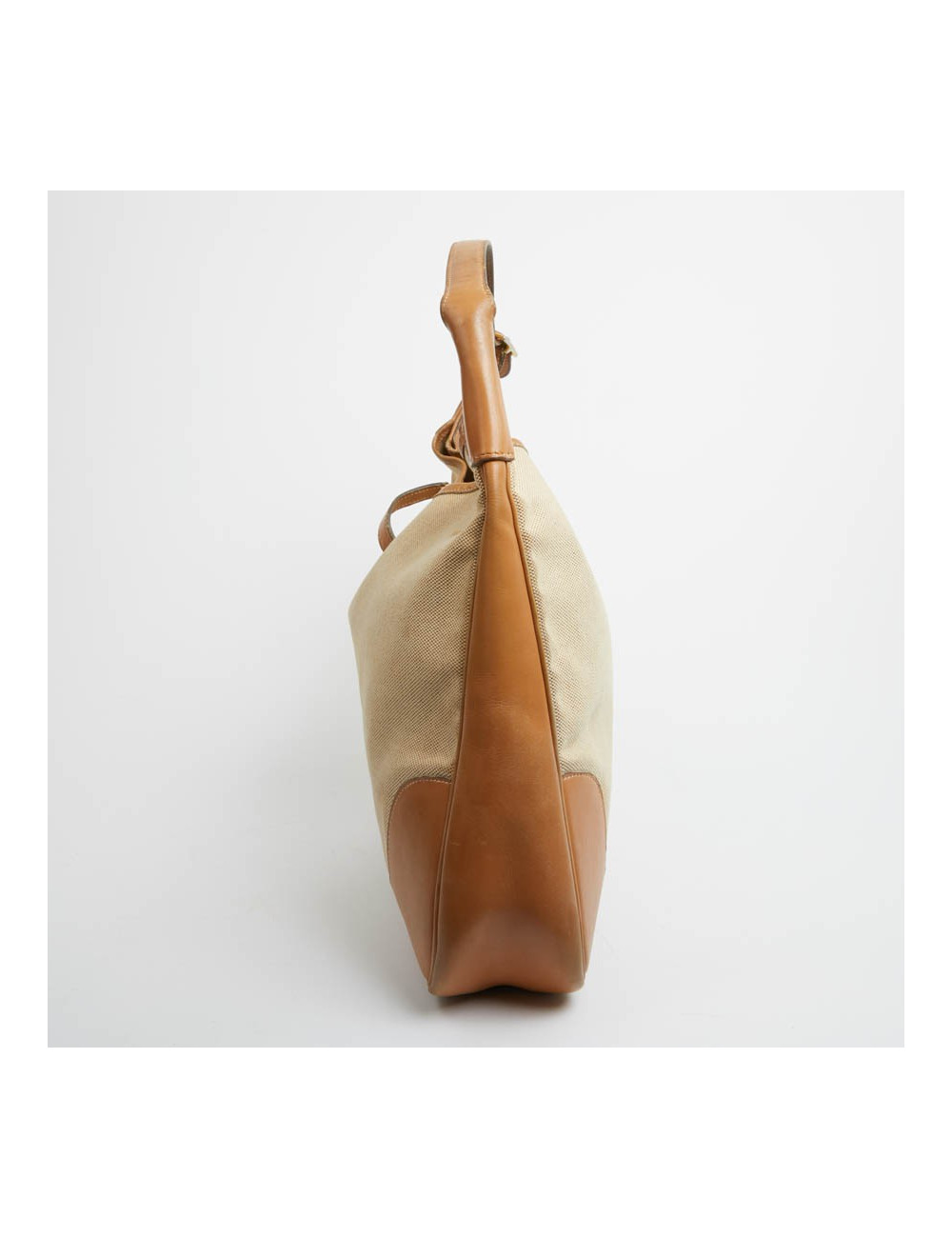 Trim HERMES toile et cuir gold