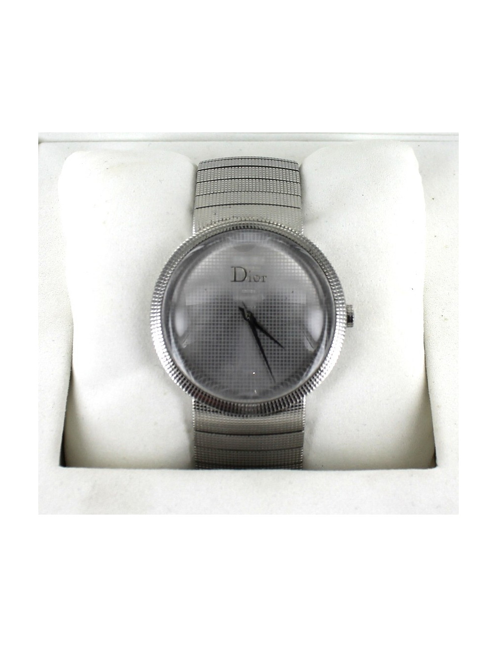 Montre DIOR H/F en acier modèle D glace saphir