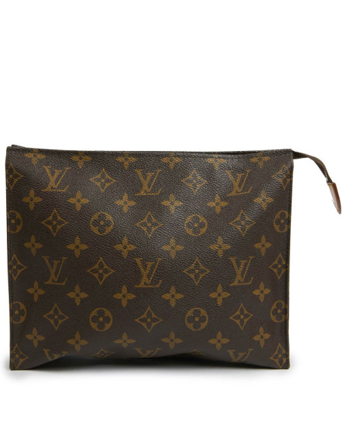 Trousse LOUIS VUITTON toile Monogram