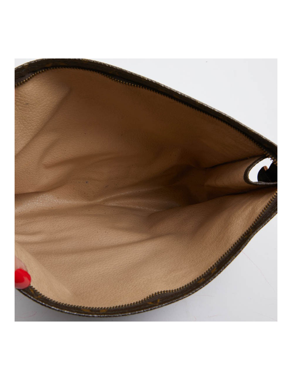 Trousse LOUIS VUITTON toile Monogram