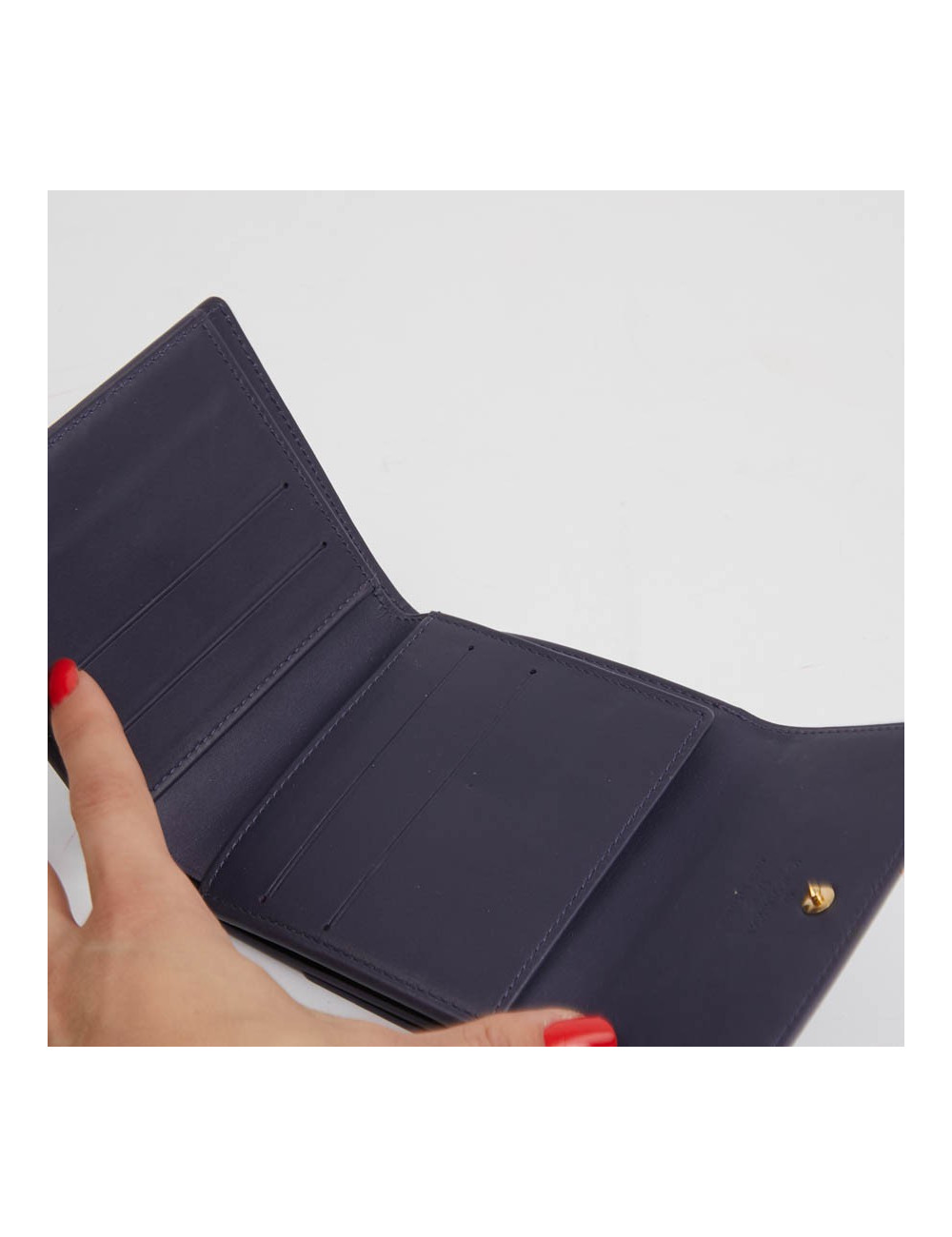 Porte monnaie LOUIS VUITTON verni