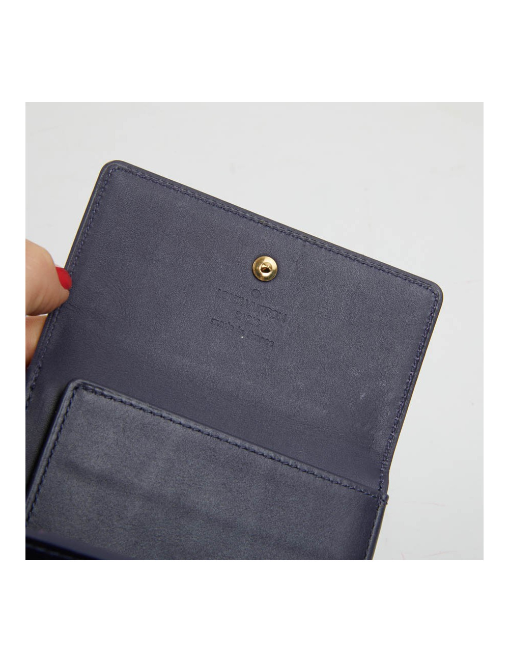 Porte monnaie LOUIS VUITTON verni