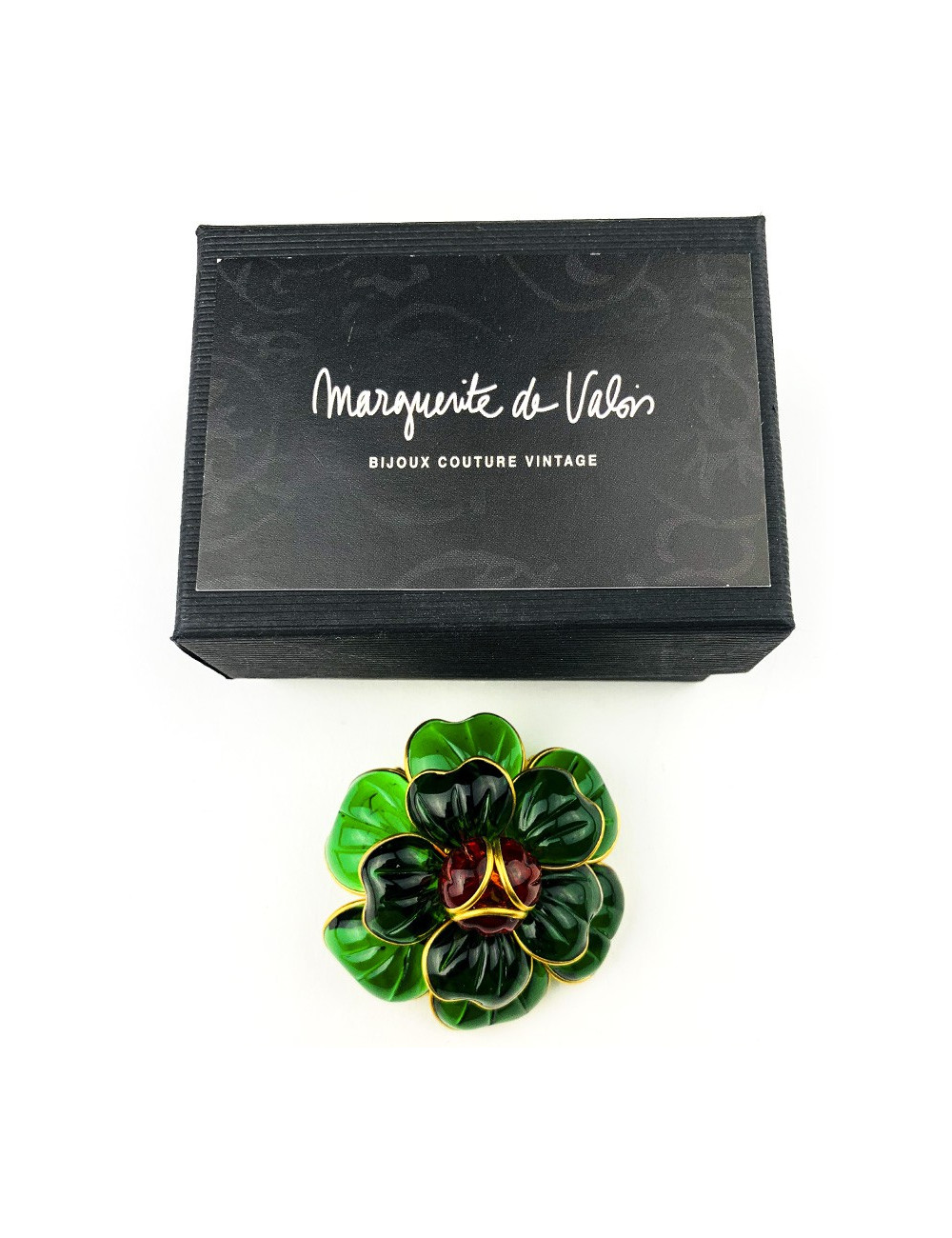 Broche camélia MARGUERITE de VALOIS